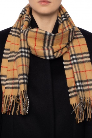 Kaszmirowy szal w kratę, zdjęcie 2 Kaszmirowy szal w kratę od Burberry